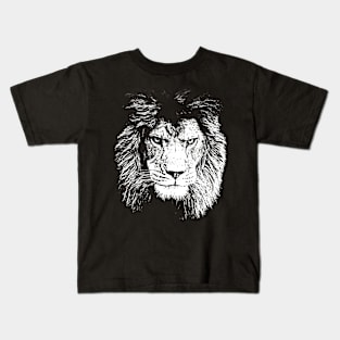 Lion Face Kids T-Shirt